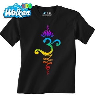 Dětské tričko Duhový Symbol Om Mantra.jpg
