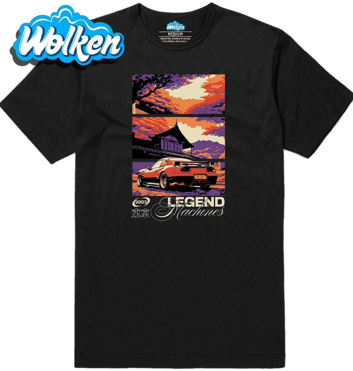 Pánské tričko Legend Machines JDM Car.jpg