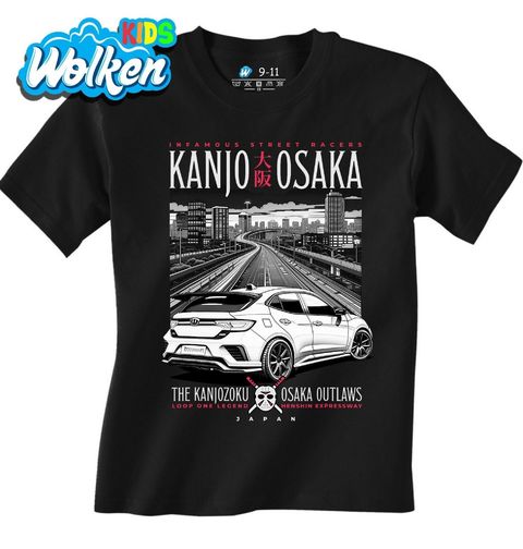 Obrázek produktu Dětské tričko Pouliční Závodníci Kanjozoku Osaka