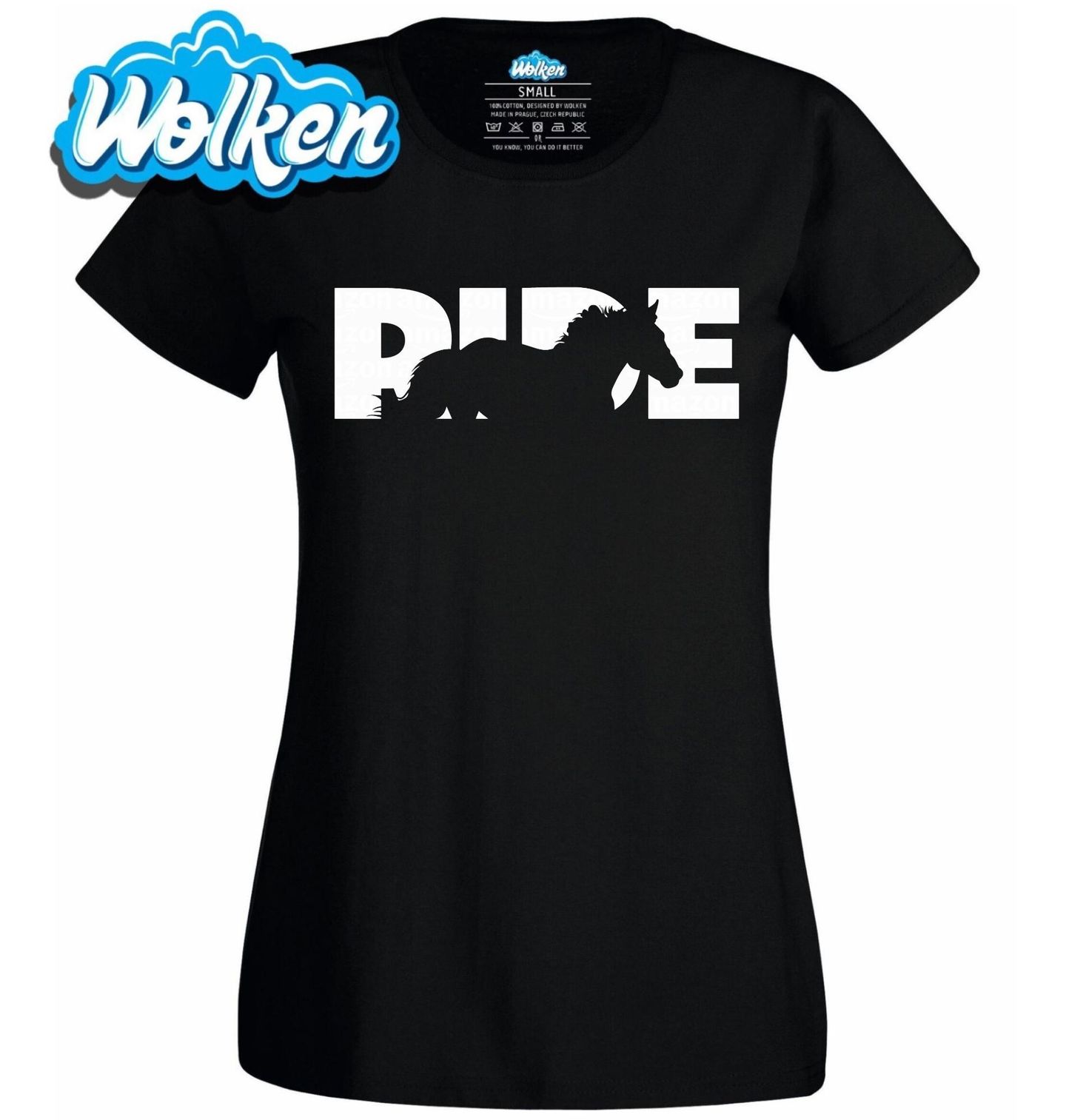 Dámské tričko Jezdi na Koni Ride.jpg