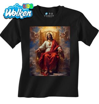 Dětské tričko Ježíš na Nebeském Trůnu.jpg