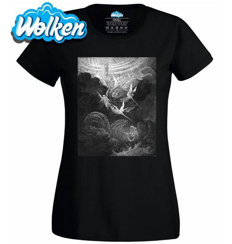 Obrázek produktu Dámské tričko Archanděl Michael Bojuje s Drakem The Crowned Virgin