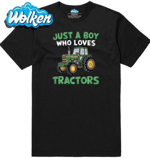 Obrázek produktu Pánské tričko Kluk, který miluje traktory Just a boy who loves tractors