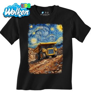 Dětské tričko Sklápěč ve Hvězdné noci.jpg