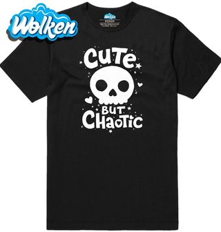 Pánské tričko Roztomilá, ale chaotická Cute but Chaotic.jpg