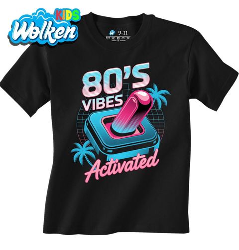 Obrázek produktu Dětské tričko Vibes 80. let Aktivovány 80’s Vibes Activated