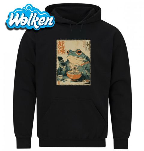 Obrázek produktu Pánská mikina Žába a Miska Ramen Nudlí