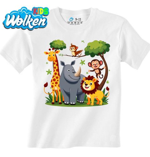 Obrázek produktu Dětské tričko Veselá Zvířátka ze ZOO
