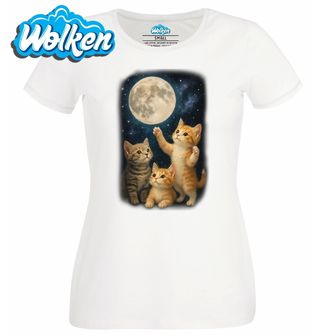 Dámské tričko  Hravá Koťata při Úplňku.jpg