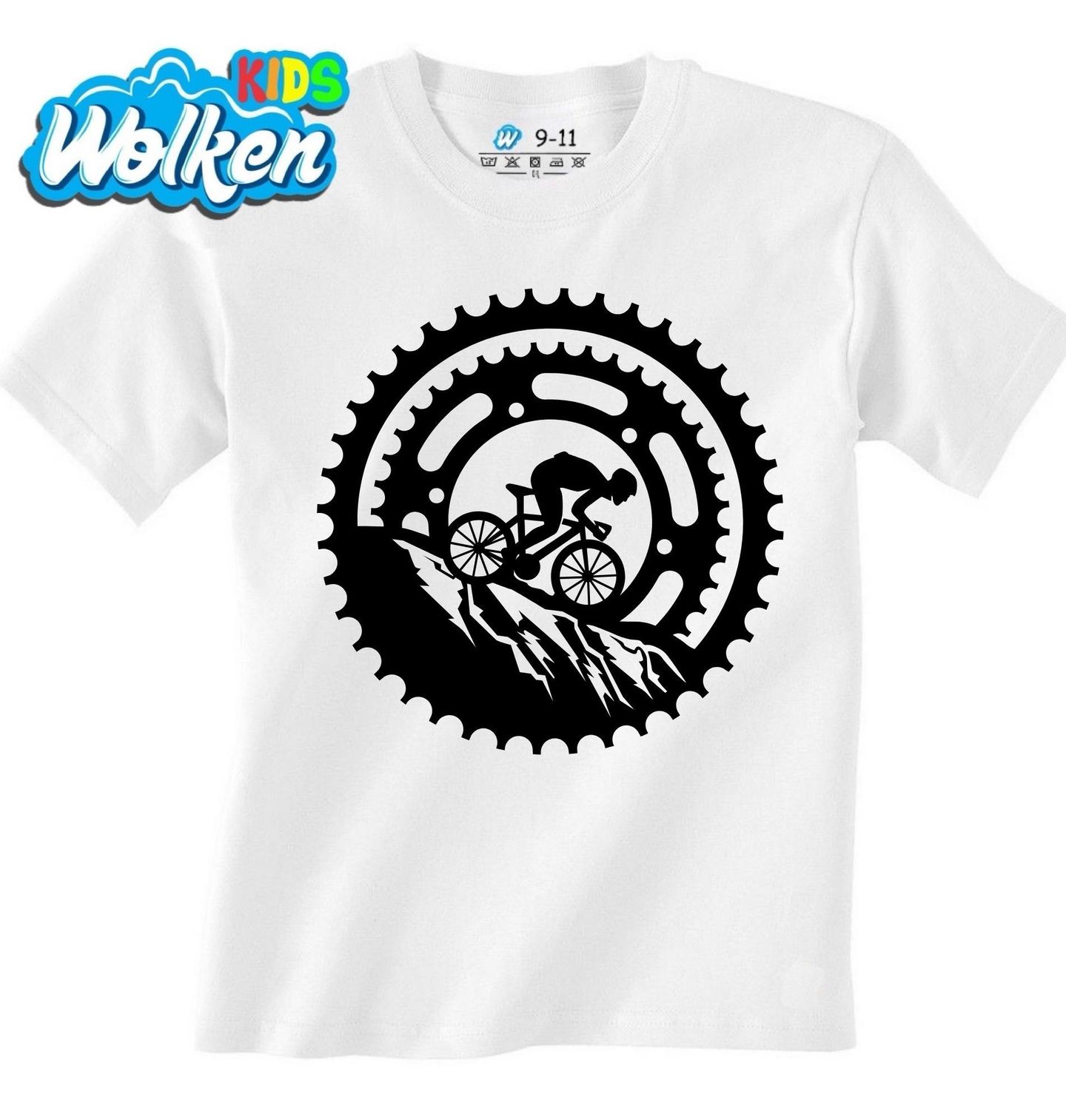 Dětské tričko Cyklista na Horském Kole MTB.jpg