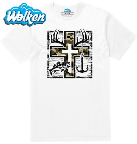 Obrázek produktu Pánské tričko Víra Lovce Rybář a Myslivec