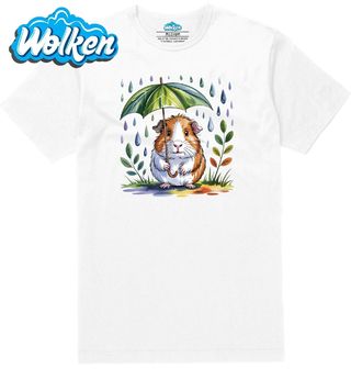 Pánské tričko  Morče hladkosrsté v Dešti.jpg