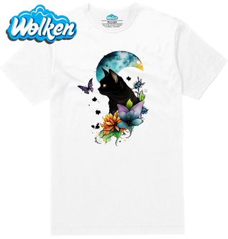 Pánské tričko  Kočka a Motýl pod Modrým Měsícem.jpg