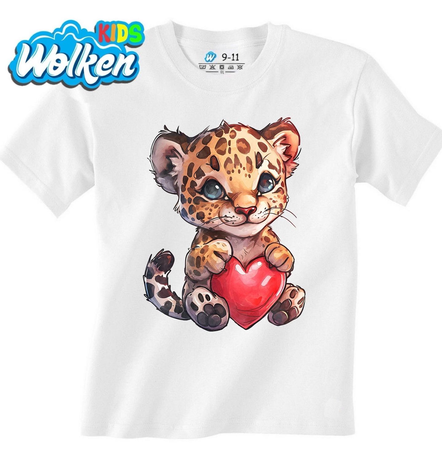 Dětské tričko Mládě Geparda se Srdem.jpg