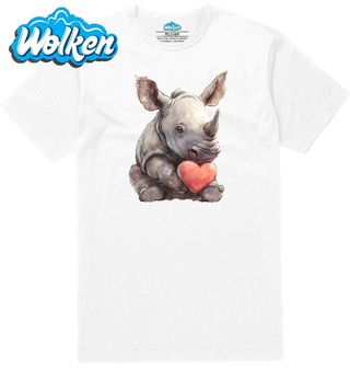 Pánské tričko  Mládě Nosorožce se Srdem.jpg