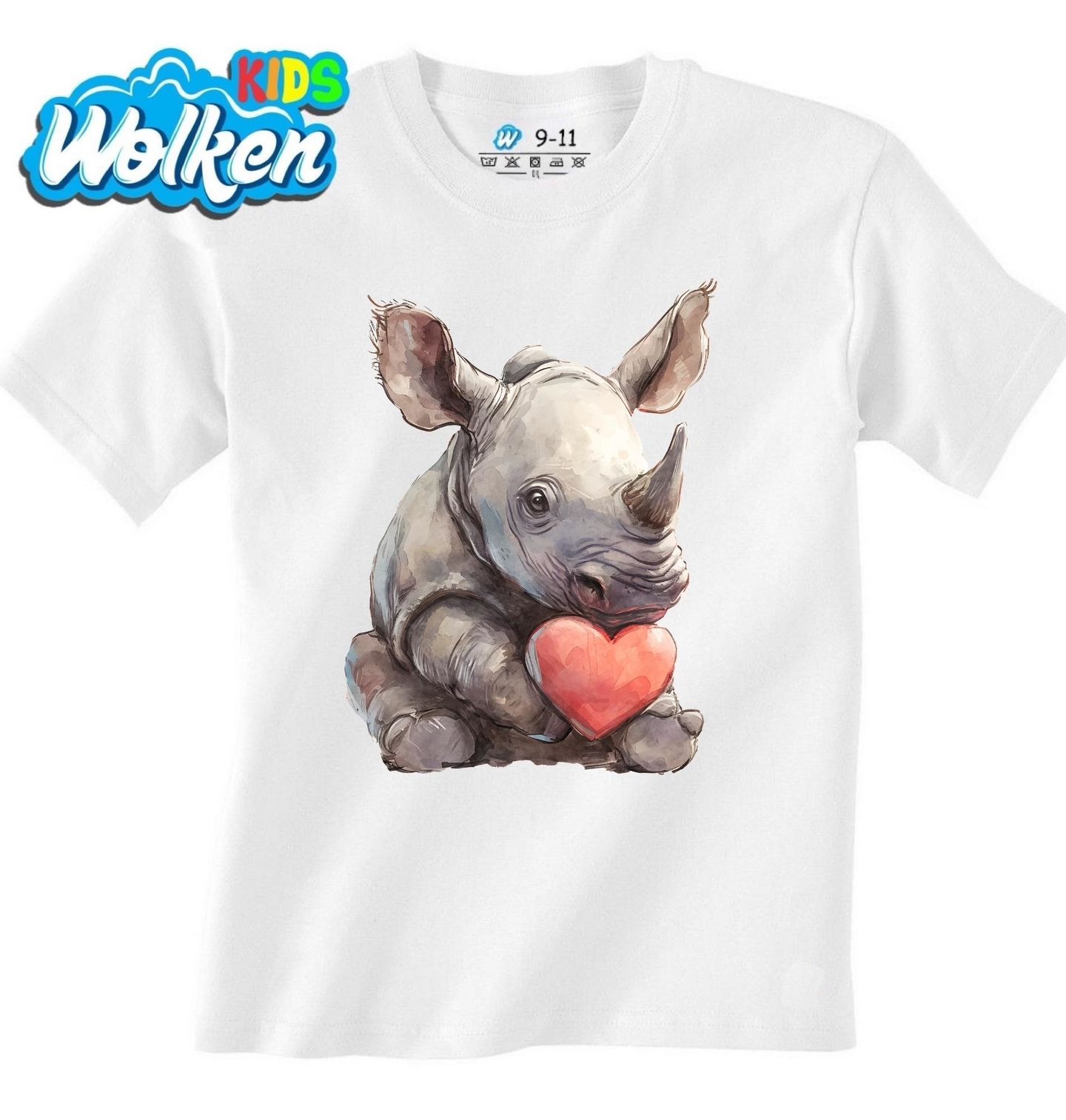 Dětské tričko Mládě Nosorožce se Srdem.jpg