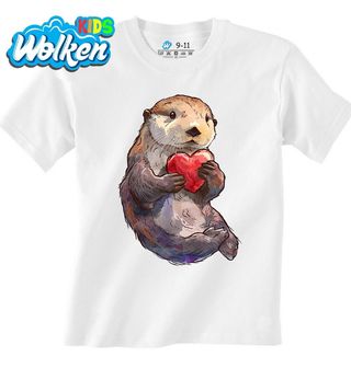 Dětské tričko Mládě Vydry se Srdcem.jpg