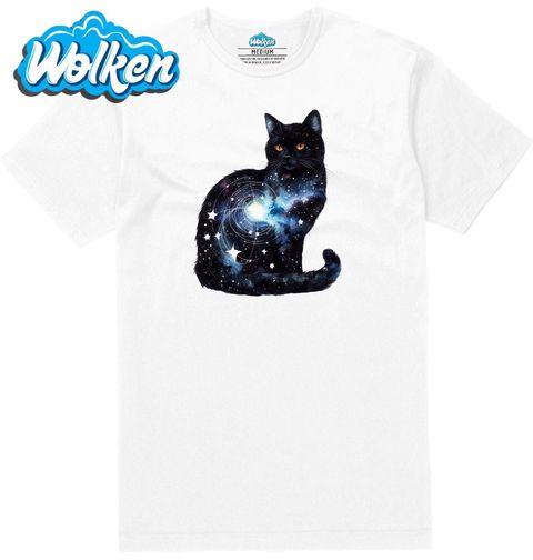 Obrázek produktu Pánské tričko Černá Kočka a Nekonečný Vesmír