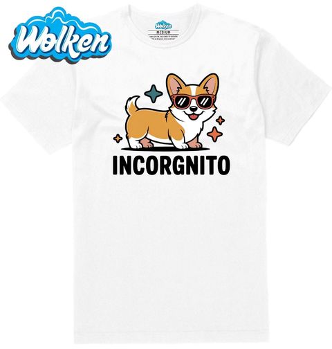 Obrázek produktu Pánské tričko Corgi v Utajení Incorgnito