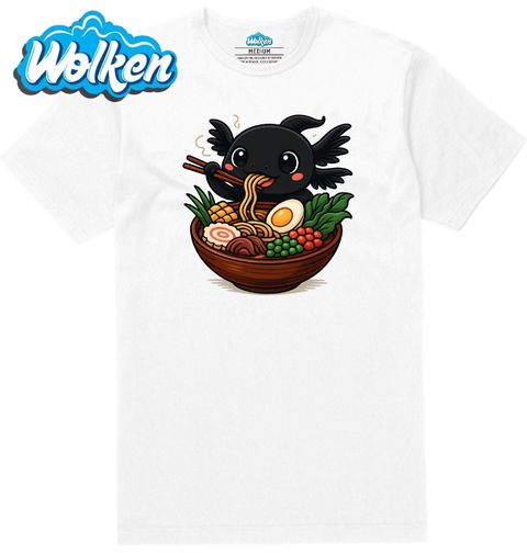 Obrázek produktu Pánské tričko Černý Axolotl a Ramen