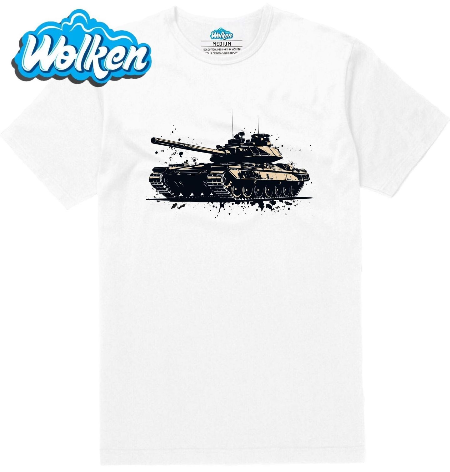 Pánské tričko  Armádní Bojový Tank.jpg