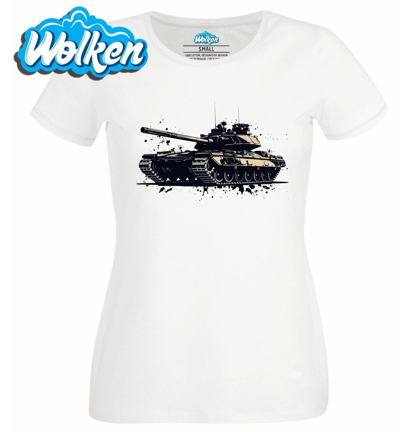Dámské tričko  Armádní Bojový Tank.jpg