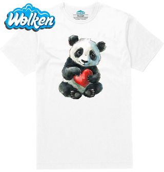 Pánské tričko  Mládě Pandy se Srdcem.jpg