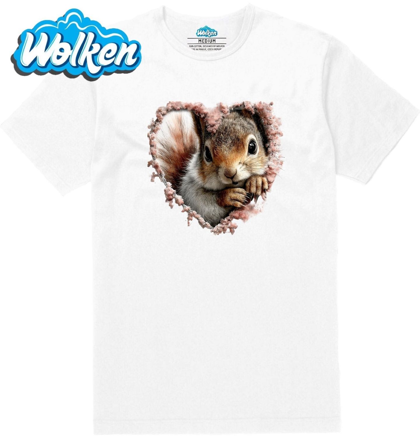 Pánské tričko  Veverka v Srdci.jpg