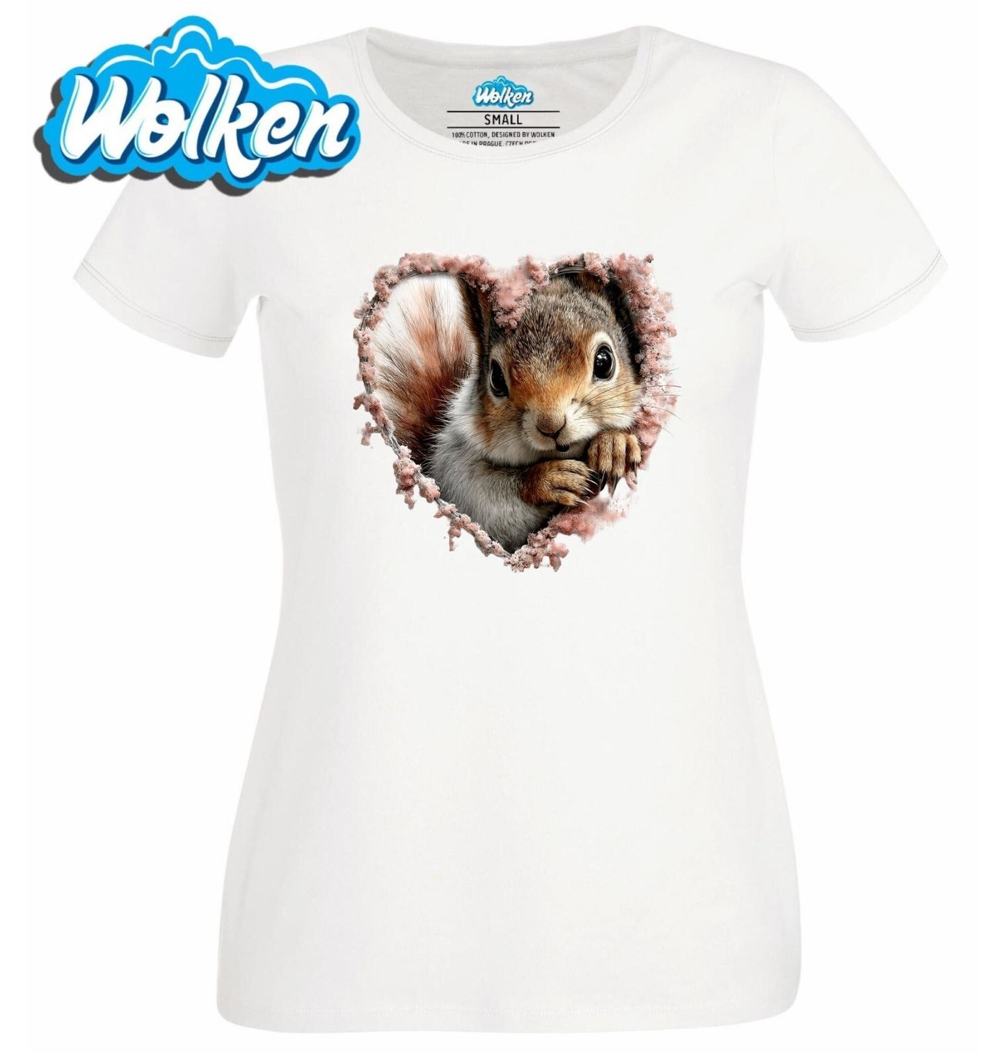 Dámské tričko  Veverka v Srdci.jpg