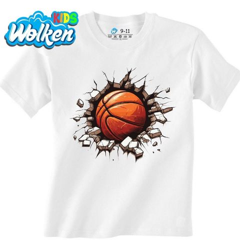 Obrázek produktu Dětské tričko Basketbalový Míč ve Zdi