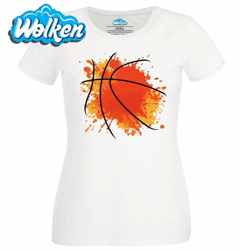 Obrázek produktu Dámské tričko Abstraktní Basketbalový Míč