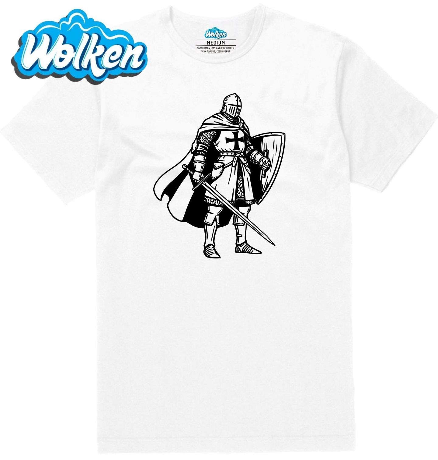 Pánské tričko  Oddaný Templář Řádu.jpg