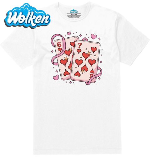 Obrázek produktu Pánské tričko Srdcové Karty 67 Six Seven