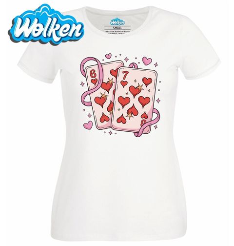 Obrázek produktu Dámské tričko Srdcové Karty 67 Six Seven