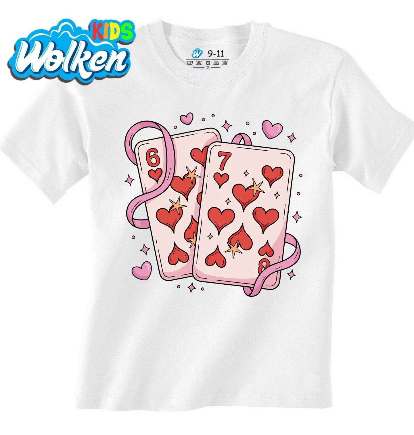 Dětské tričko Srdcové Karty 67 Six Seven.jpg