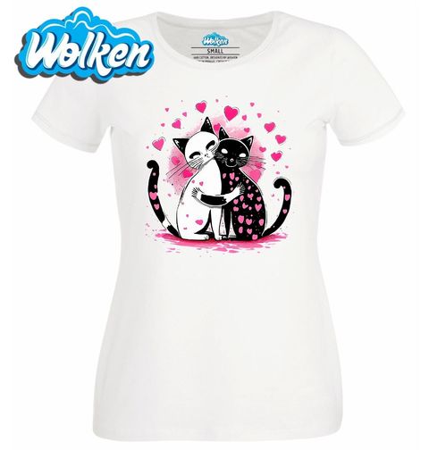 Obrázek produktu Dámské tričko Zamilované Kočky