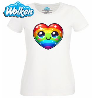 Dámské tričko  Duhové Srdíčko.jpg