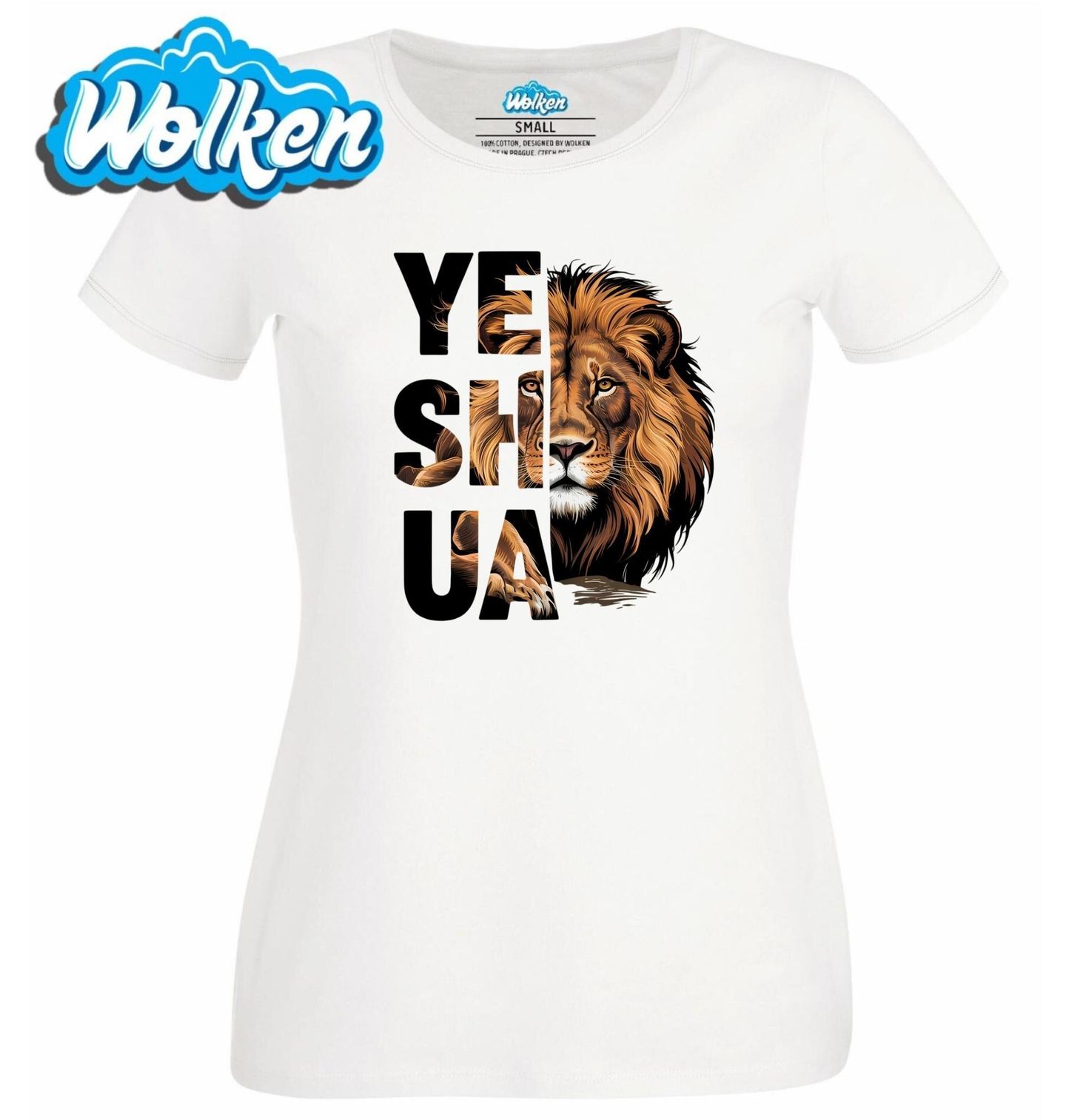 Dámské tričko  Lev z Kmene Juda Yeshua.jpg