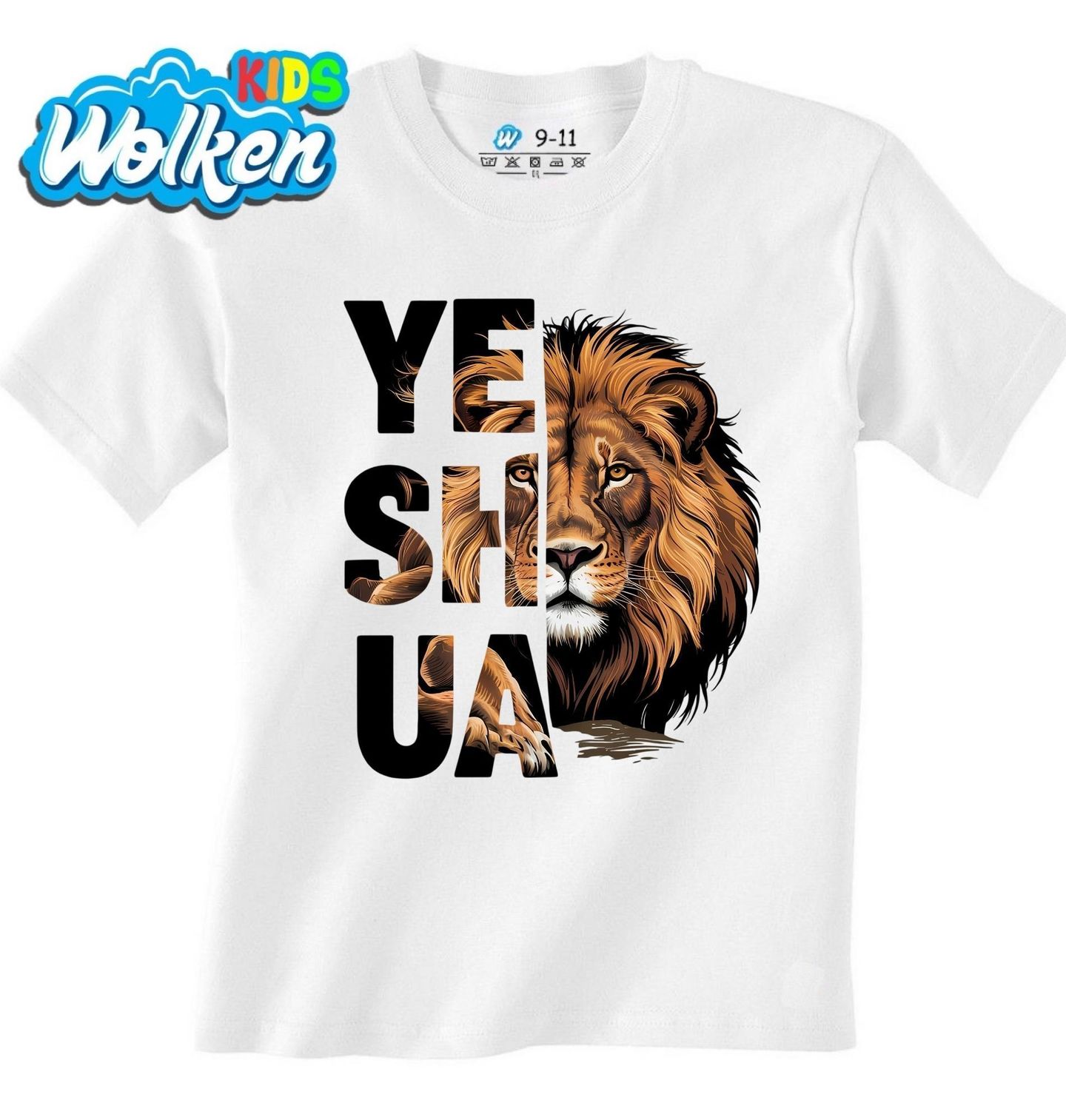 Dětské tričko Lev z Kmene Juda Yeshua.jpg