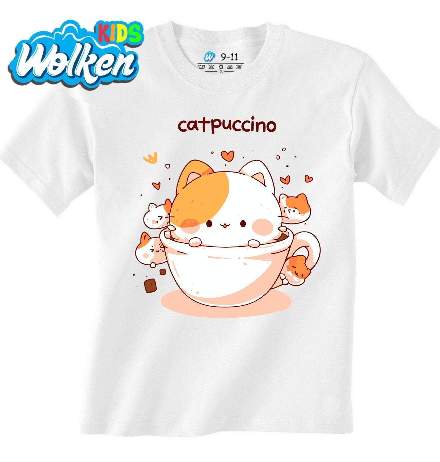 Dětské tričko Kočičí Cappuccino Catpuccino.jpg