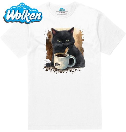 Obrázek produktu Pánské tričko Mrzutý Kocour po Ránu