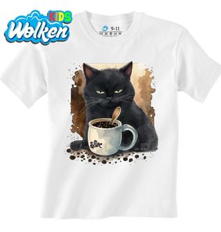 Dětské tričko Mrzutý Kocour po Ránu.jpg