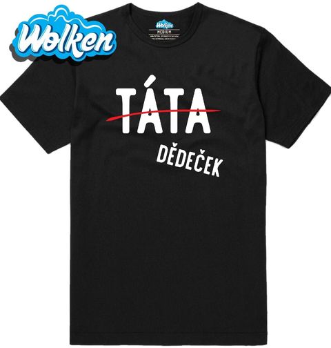 Obrázek produktu Pánské tričko Povýšen z Táty na Dědečka