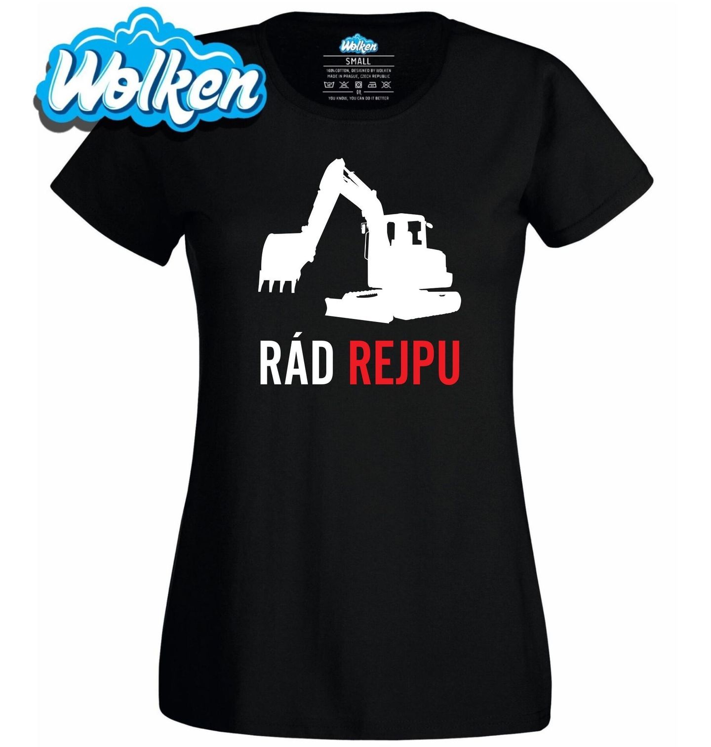 Dámské tričko Rád Rejpu Bagr.jpg