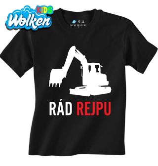 Dětské tričko Rád Rejpu Bagr.jpg
