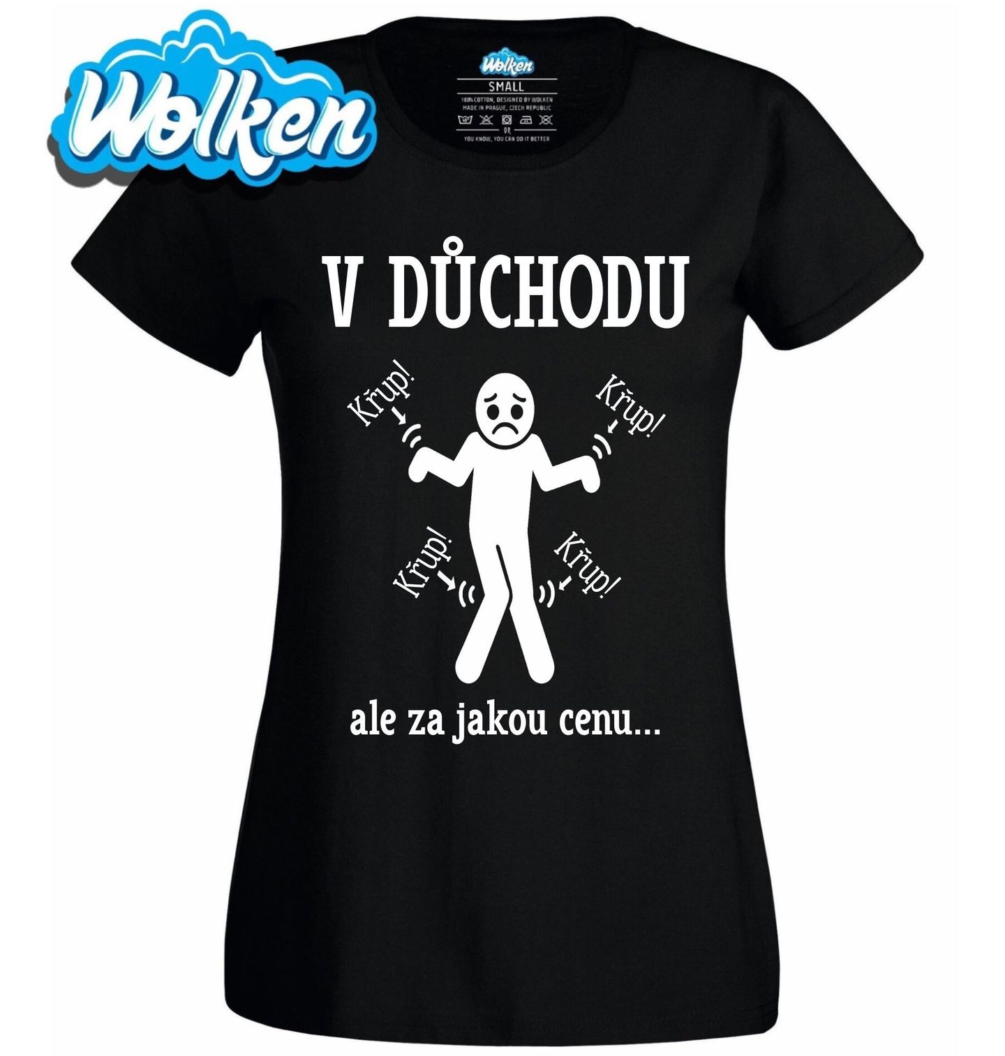 Dámské tričko V důchodu, ale za jakou cenu….jpg