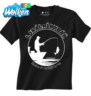 Dětské tričko Lokální Rybář Znám tu každý kout.jpg