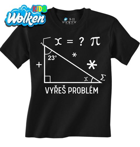 Obrázek produktu Dětské tričko Vyřeš Matematický Problém