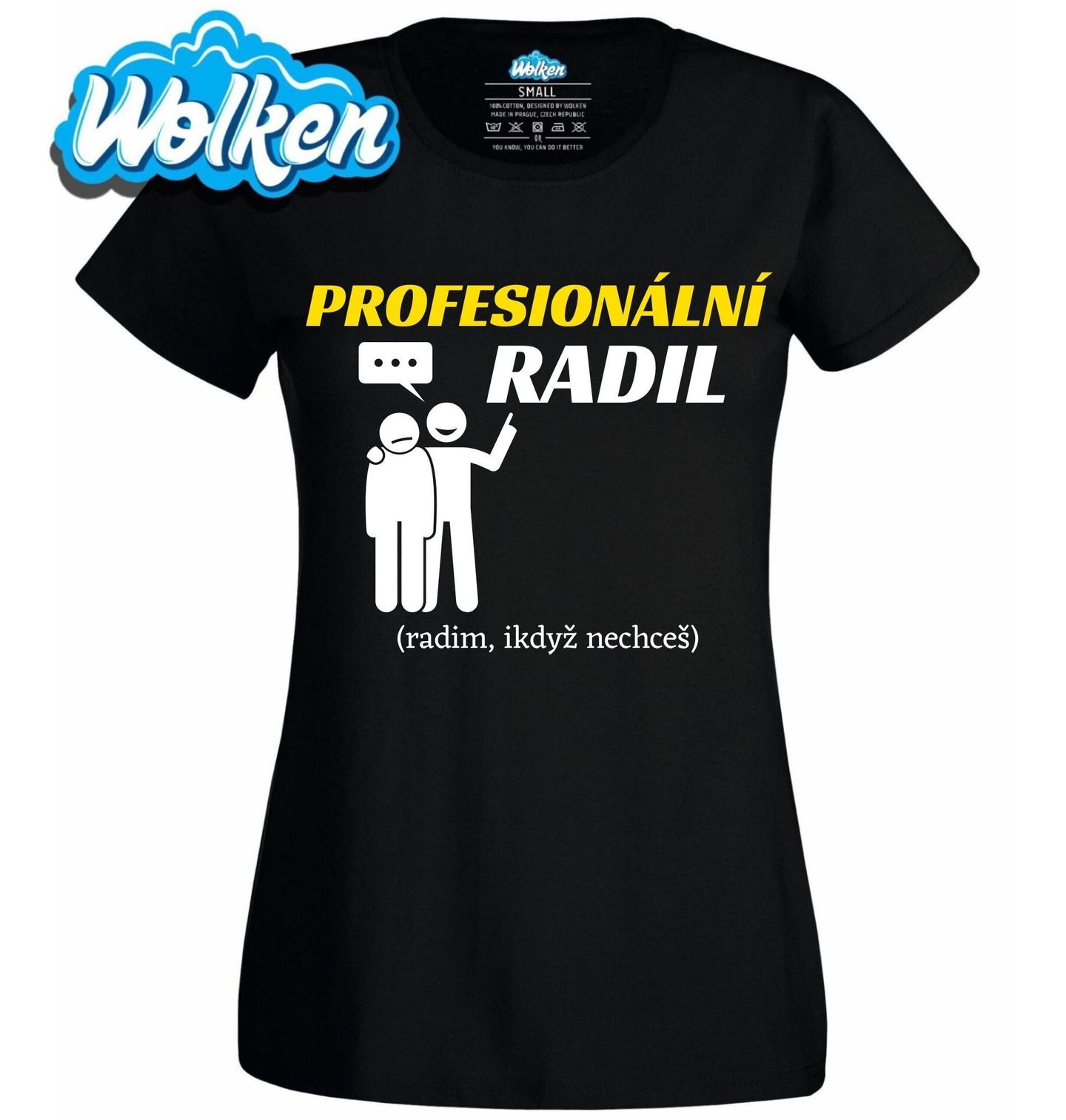 Dámské tričko Profesionální radil Radim, ikdyž nechceš.jpg