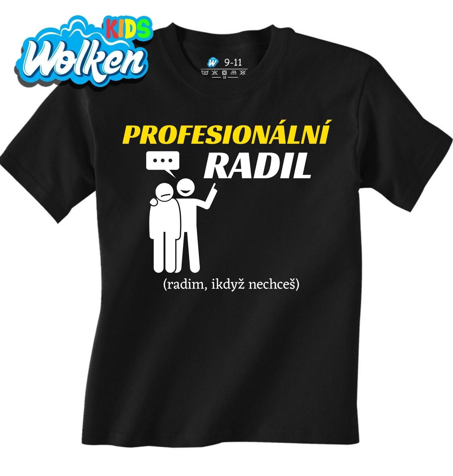 Dětské tričko Profesionální radil Radim, ikdyž nechceš.jpg